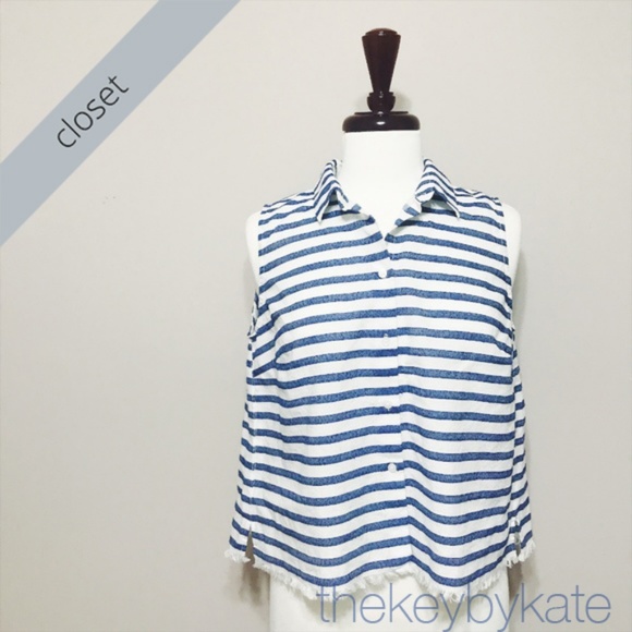 Madewell Tops - Madewell Striped Buttondown Top